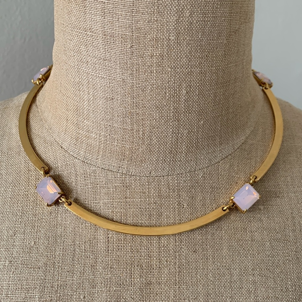 J. Crew gold costume jewelry necklace